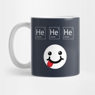 Atomic Symbol of Helium, He Mug